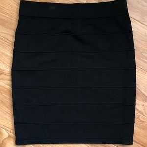 Rayon Bodycon Pencil Skirt